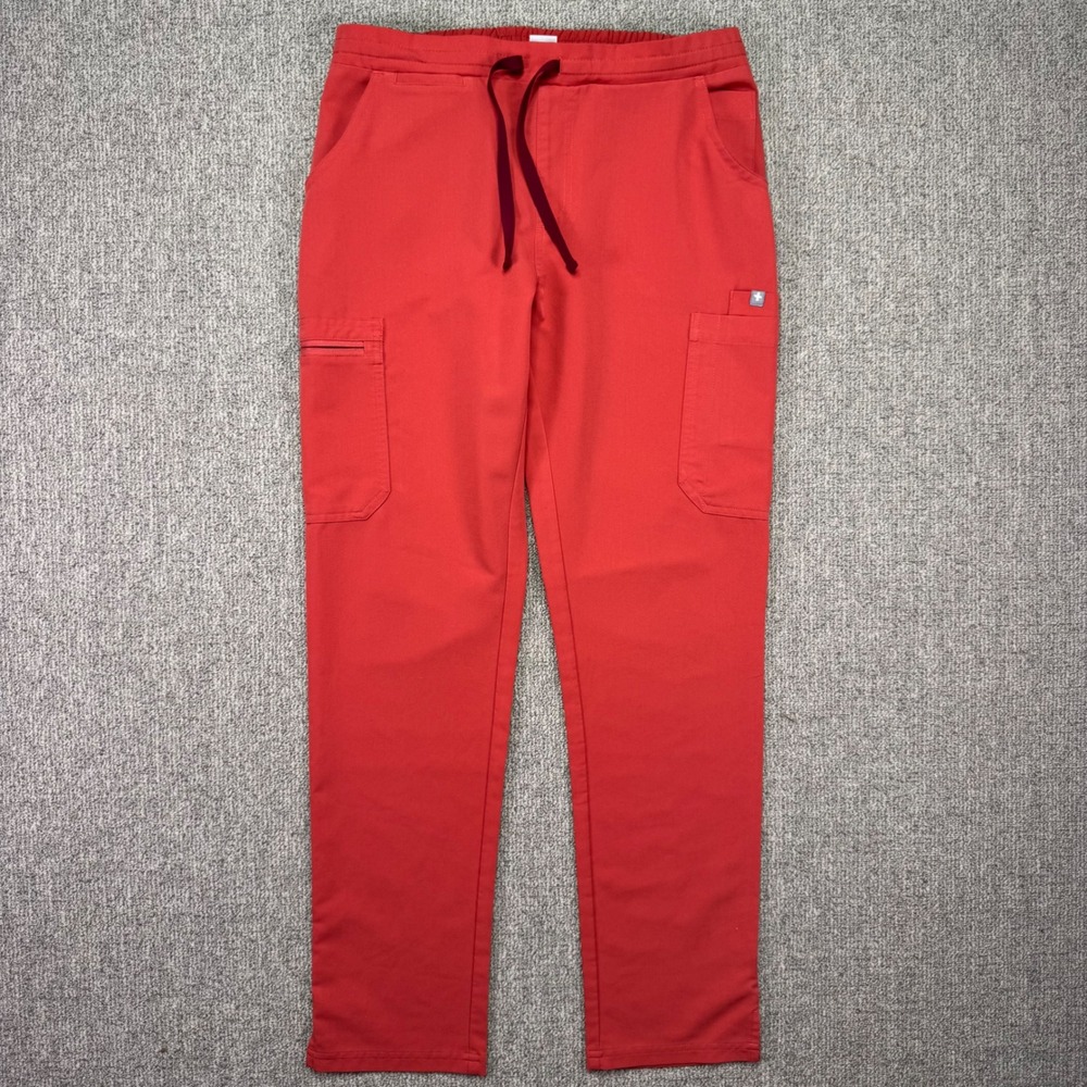 FIGS Yola Skinny Fit Scrub Pants Women's Small Spiced Cider Limited Edition NWOT